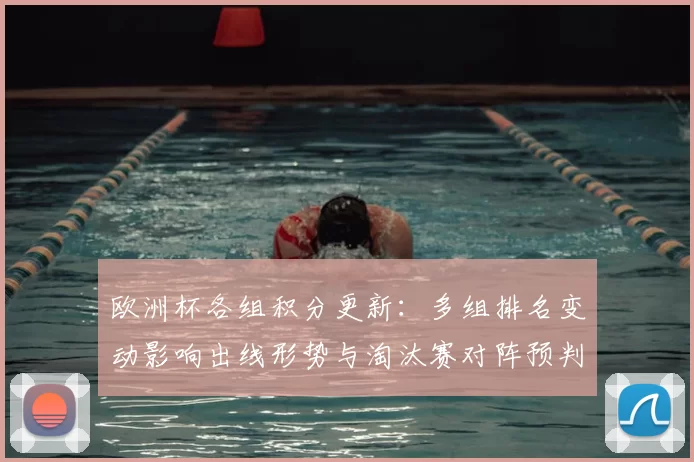 欧洲杯各组积分更新:多组排名变动影响出线形势与淘汰赛对阵预判